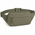 H¨¹fttasche 23 x 6 x 14 cm aus Textilgewebe olivgr¨¹n mit Rei?verschluss und verstellbarem Gurt