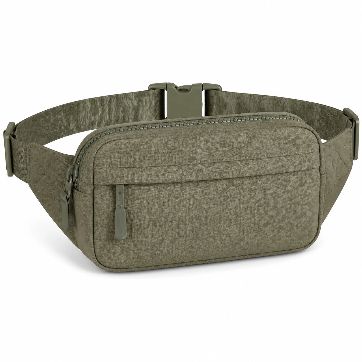 H¨¹fttasche 23 x 6 x 14 cm aus Textilgewebe olivgr¨¹n mit Rei?verschluss und verstellbarem Gurt