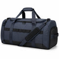 Sporttasche 55 x 28 x 28 cm aus Polyester in Dunkelblau Schwarz mit Rei?verschluss f¨¹r Reise und Training