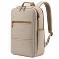 Rucksack 30 x 15 x 42 cm aus Polyester in Beige f¨¹r Arbeit und Alltag